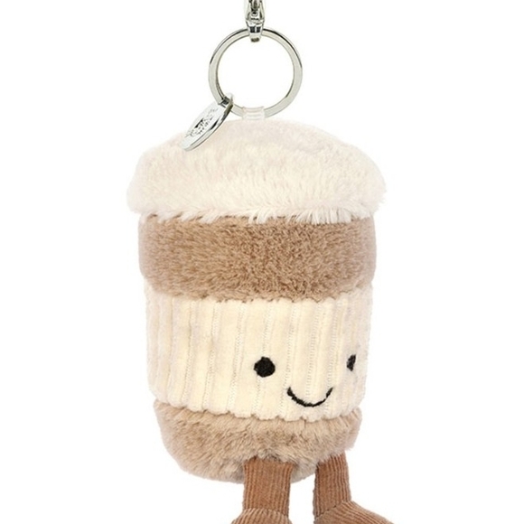 Amuseables Coffee-to-Go Bag Charm - Picture 1 of 7